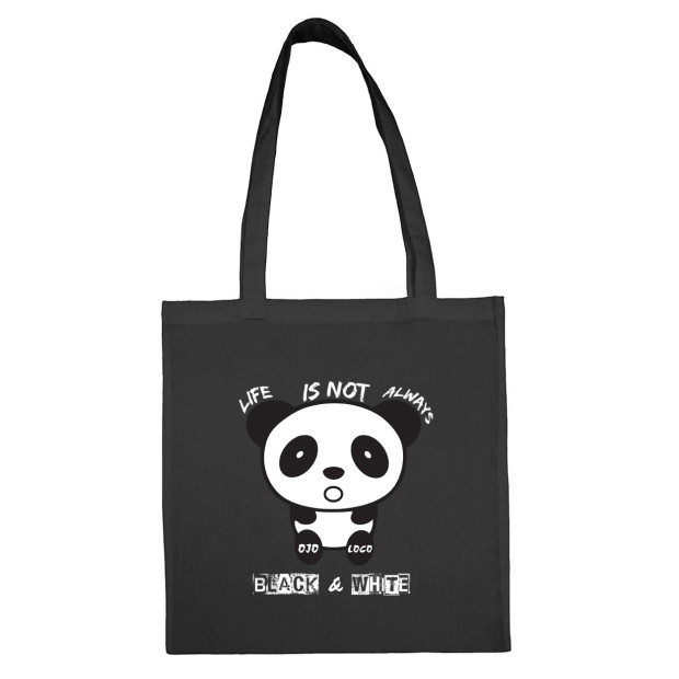 Tote bag Panda