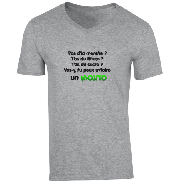 T shirt T'as d'la menthe