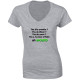 T shirt femme col V original sur le Mojito