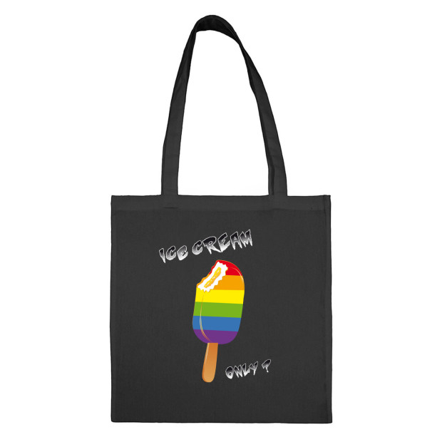 Tote bag Ice Cream only ? gay