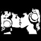 Tee shirt Lesbian Kiss
