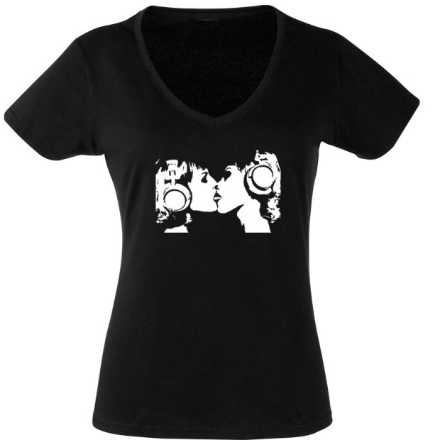 Tee shirt Lesbian Kiss