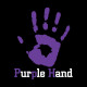 Débardeur Purple Hand