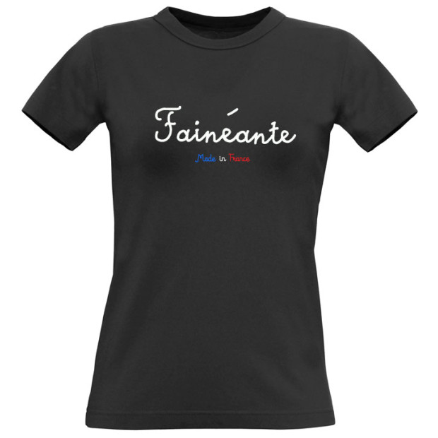 Tee shirt Fainéant Président Emmanuel Macron
