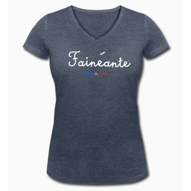 Tee shirt Fainéant Président Emmanuel Macron
