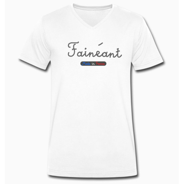 Tee shirt Fainéant Président Emmanuel Macron