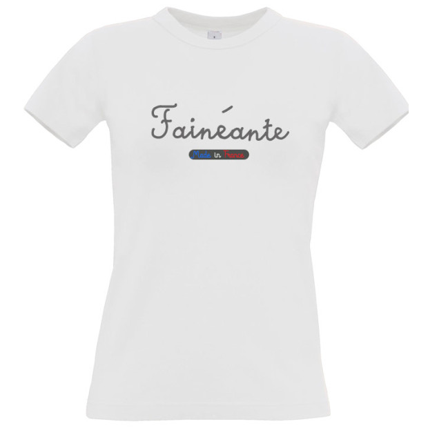 Tee shirt Fainéant Président Emmanuel Macron