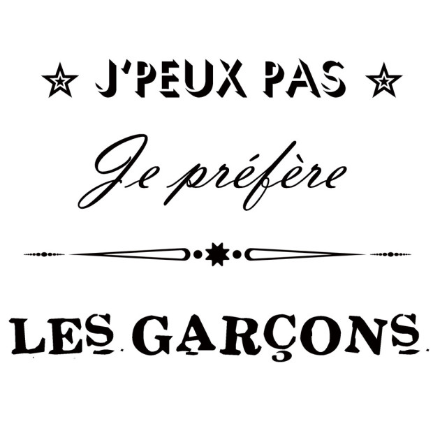 Tee shirt Je préfère les garçons