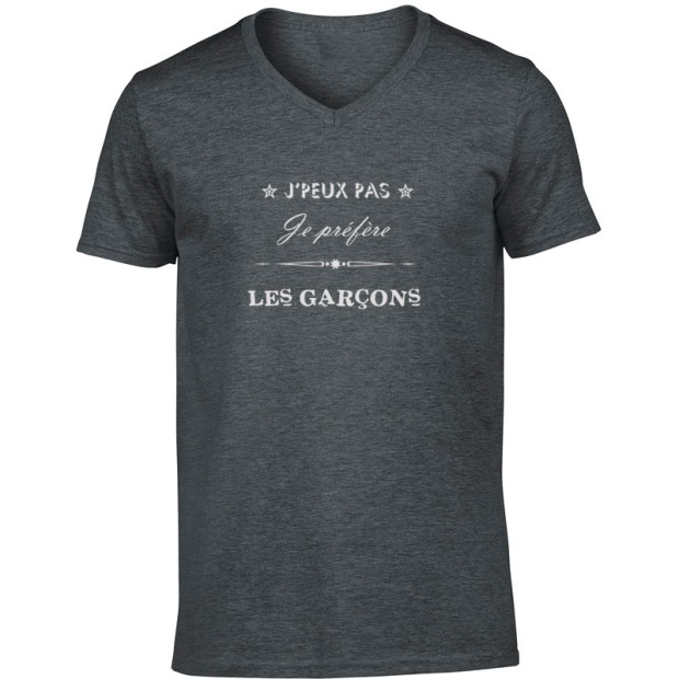 Tee shirt Je préfère les garçons