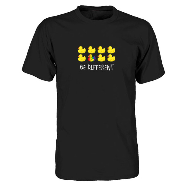 tee shirt gay Be Different canard sextoy