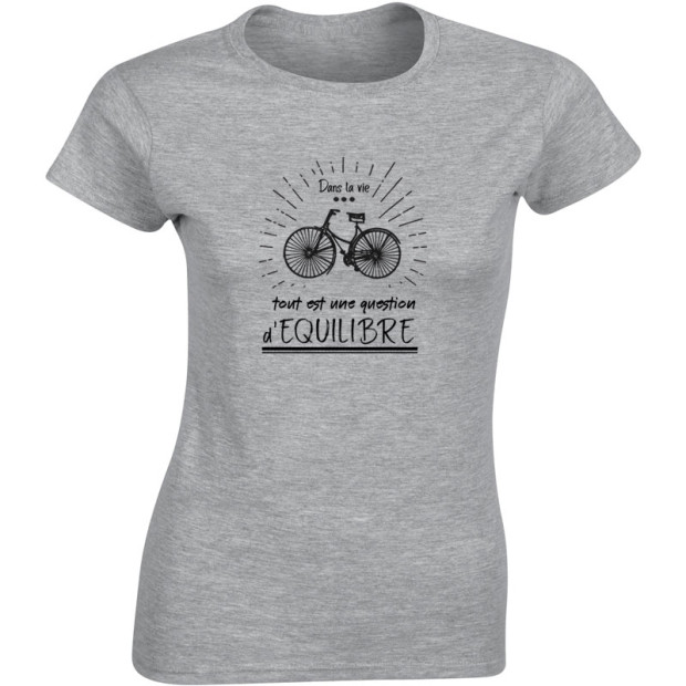 T SHIRT "Question d'équilibre"