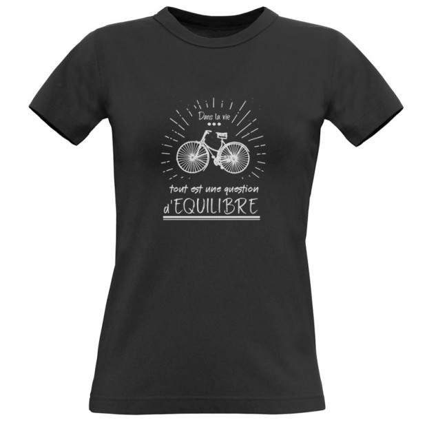 T SHIRT "Question d'équilibre"