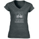 T SHIRT femme avec un vélo 