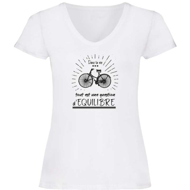 T SHIRT "Question d'équilibre"