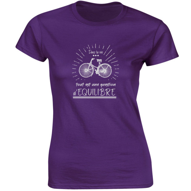 T SHIRT "Question d'équilibre"