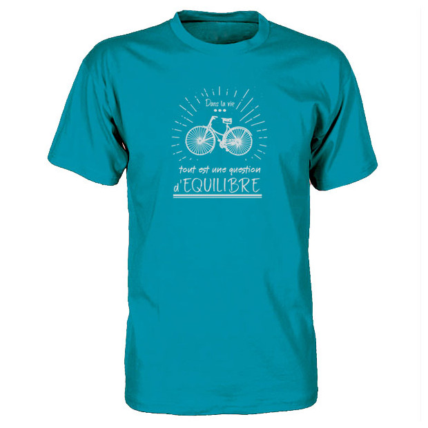T SHIRT "Question d'équilibre"