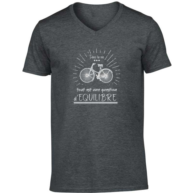 T SHIRT "Question d'équilibre"