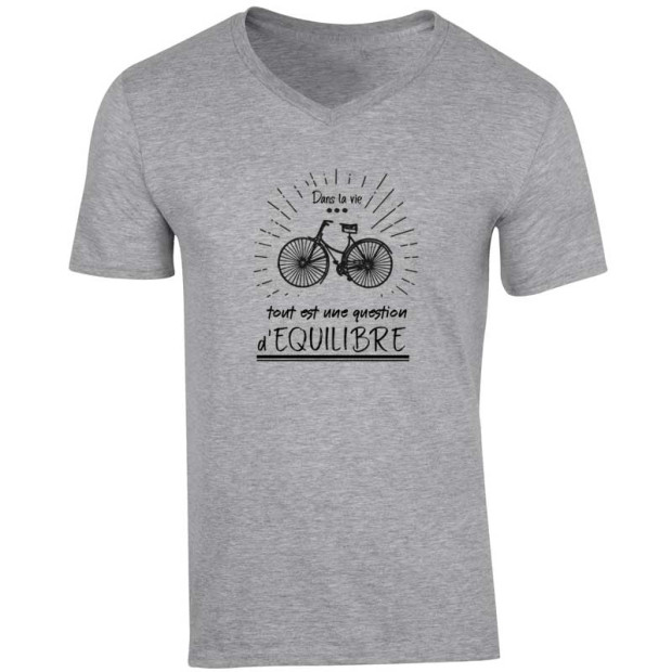 T SHIRT "Question d'équilibre"