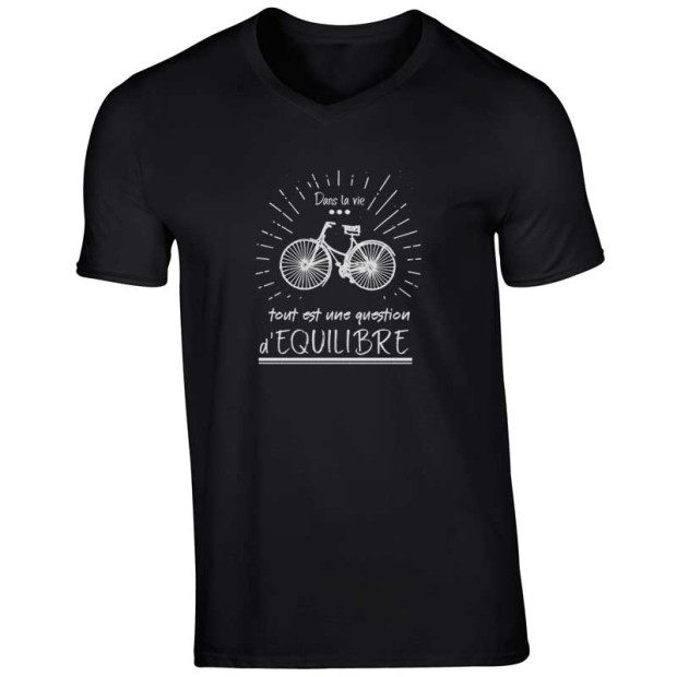 T SHIRT "Question d'équilibre"
