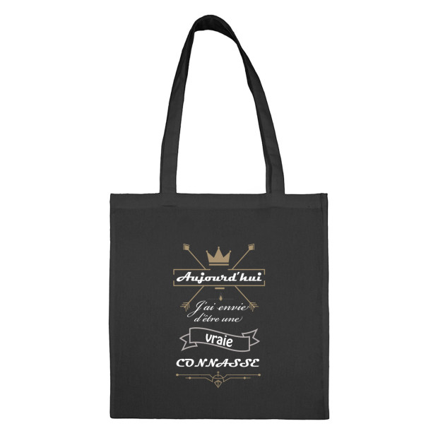 Tote bag J'ai décidé d'être une vraie Connasse