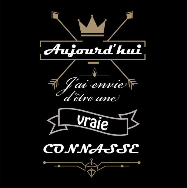 Tote bag J'ai décidé d'être une vraie Connasse