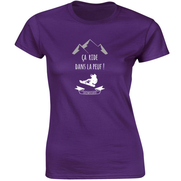 T shirt "Ca ride dans la Peuf !"