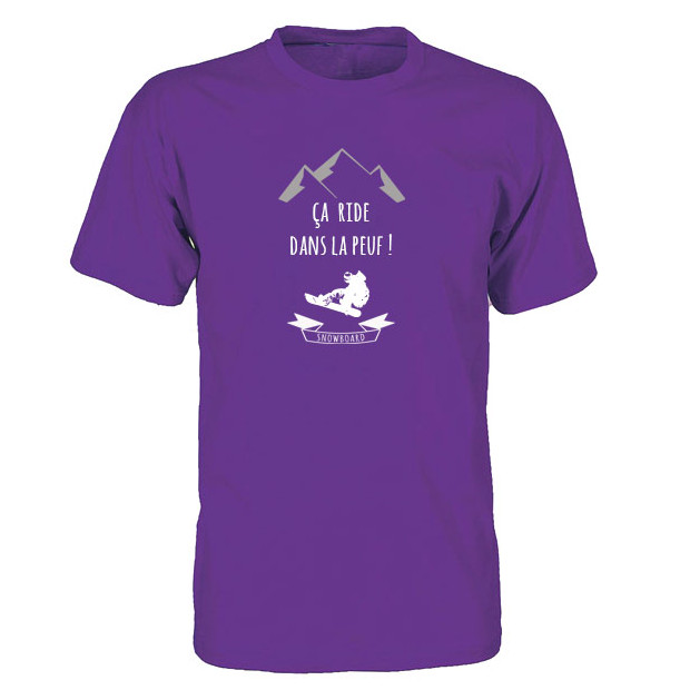 T shirt "Ca ride dans la Peuf !"