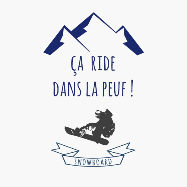 T shirt "Ca ride dans la Peuf !"