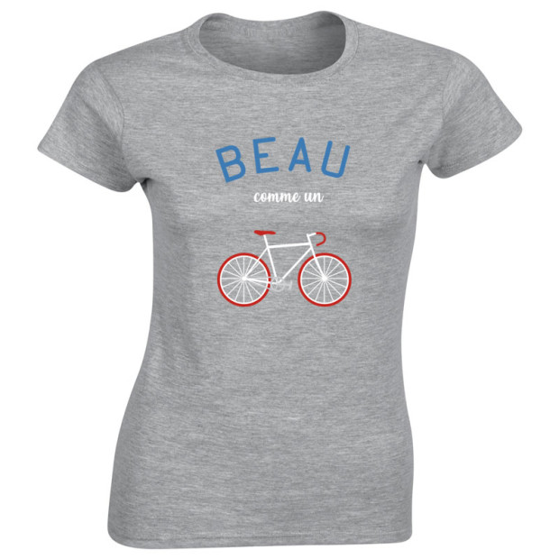Tee shirt coton bio Beau comme un vélo