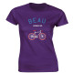 T shirt bio Beau comme un vélo femme