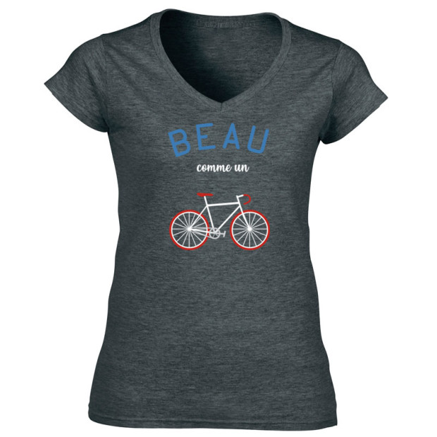 Tee shirt bio Beau comme un vélo