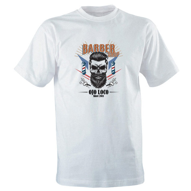 T shirt blanc Barber