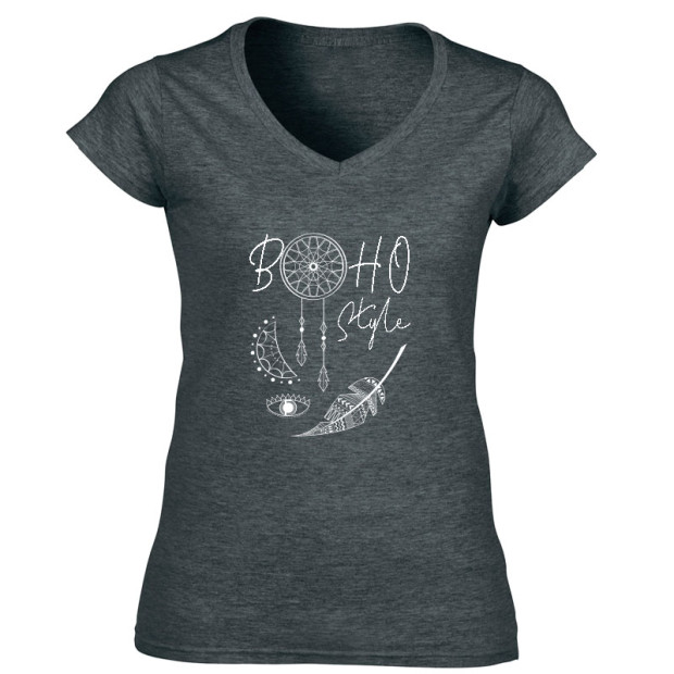 Tee shirt style bohème