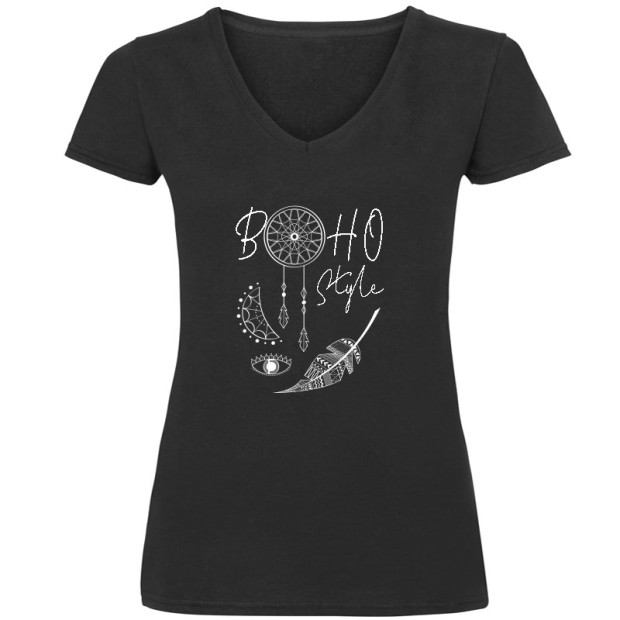 Tee shirt style bohème