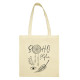 Sac en toile naturel Bohème