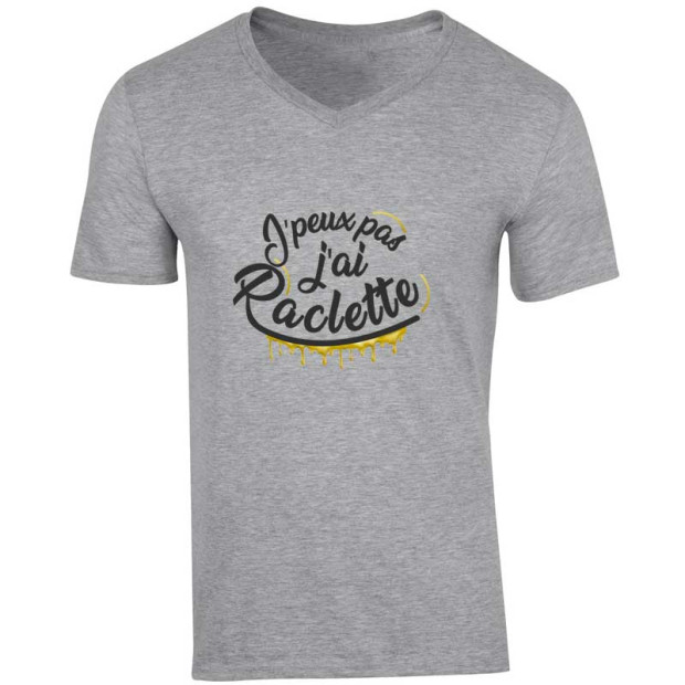 T shirt J'peux pas j'ai raclette