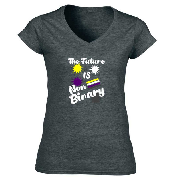 T Shirt The future is non Binary