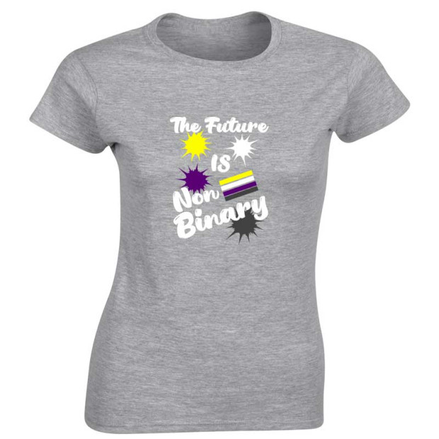 T Shirt The future is non Binary