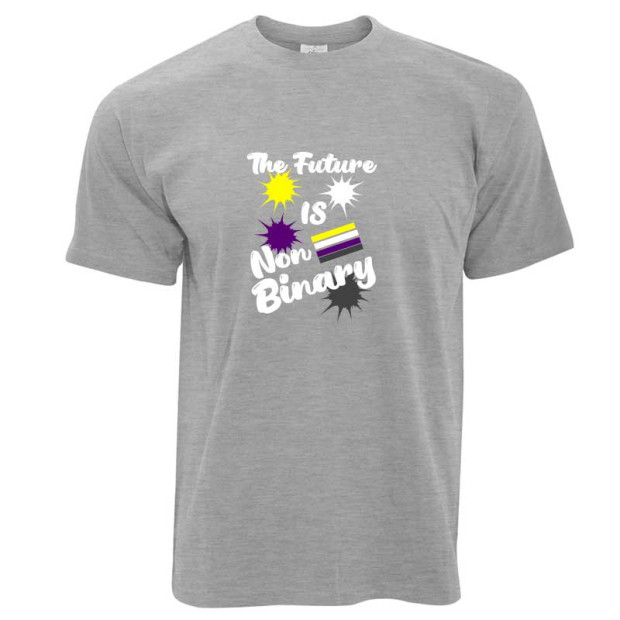 T Shirt The future is non Binary