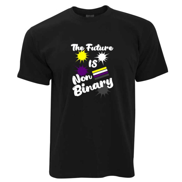 T Shirt The future is non Binary