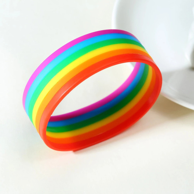 Bracelet en silicone gaypride