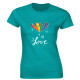 Tee shirt Love is love diamand