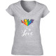 Tee shirt Love is love diamand
