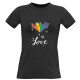 Tee shirt Love is love diamand