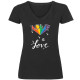 Tee shirt Love is love diamand