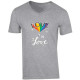 Tee shirt Love is love diamand