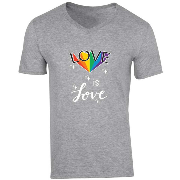 Tee shirt Love is love diamand