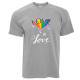 Tee shirt Love is love diamand