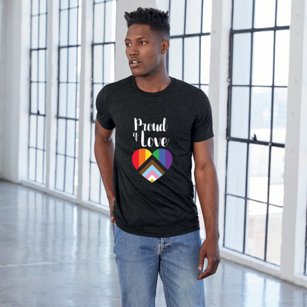 Tee shirt LGBT Proud of Love