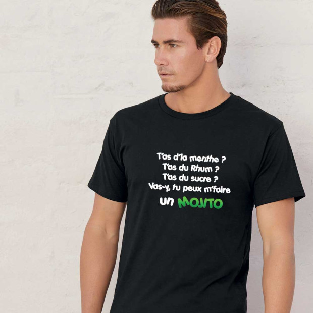 T shirt T'as d'la menthe